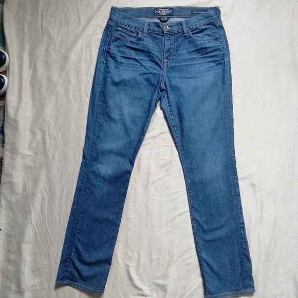 Lucky Brand Sofia Straight Jeans size 12/ 31 - Picture 3 of 11